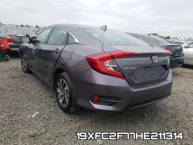 19XFC2F77HE211314 фото 4