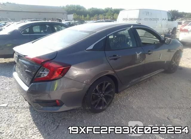 19XFC2F83KE029254 фото 5