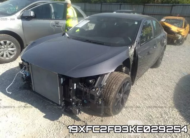 19XFC2F83KE029254 фото 7