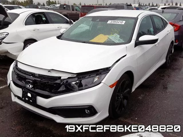 19XFC2F86KE048820 фото 3