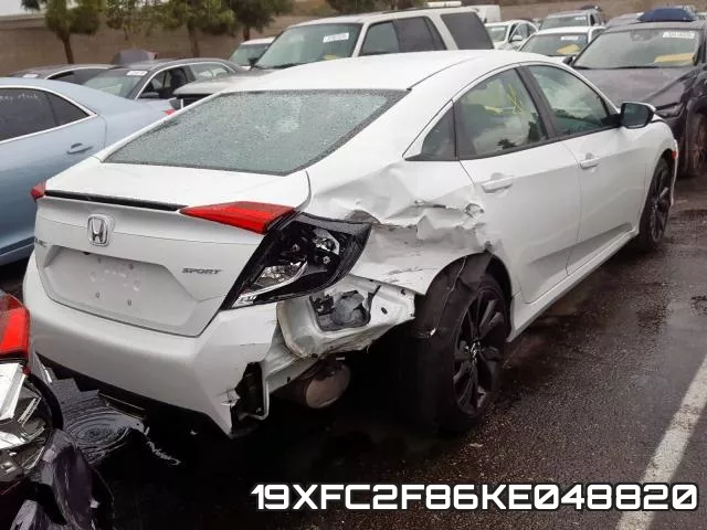19XFC2F86KE048820 фото 5