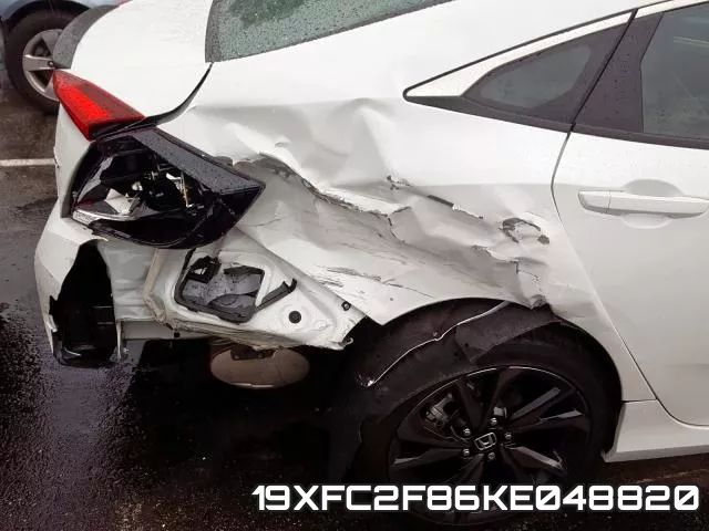 19XFC2F86KE048820 фото 10