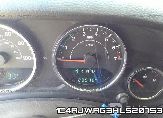 1C4AJWAG3HL520753 фото 8