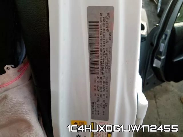 1C4HJXDG1JW172455 фото 2