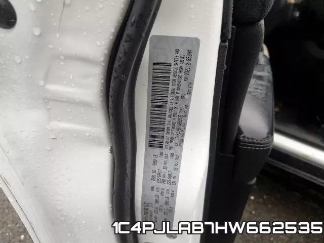 1C4PJLAB7HW662535 фото 2