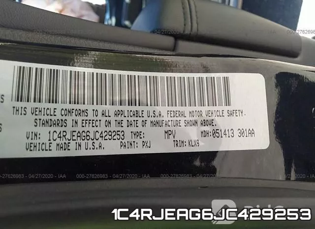 1C4RJEAG6JC429253 фото 10