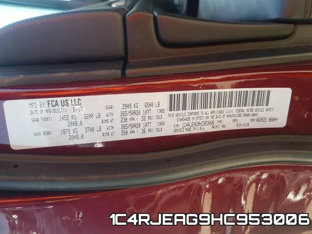 1C4RJEAG9HC953006 фото 2