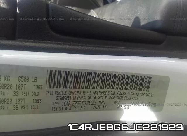 1C4RJEBG6JC221923 фото 10