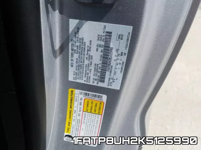 1FATP8UH2K5125990 фото 2