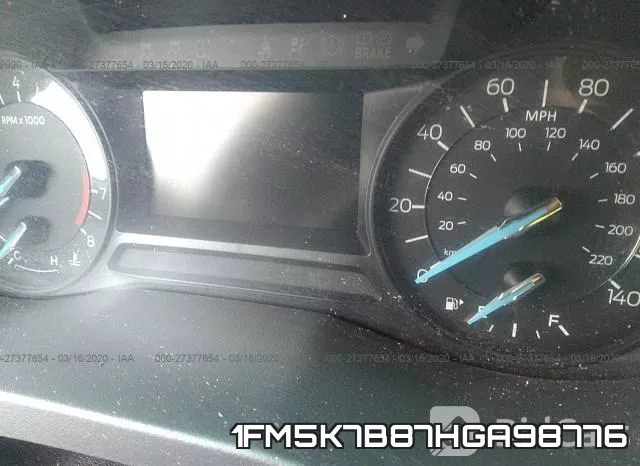 1FM5K7B87HGA98776 фото 8