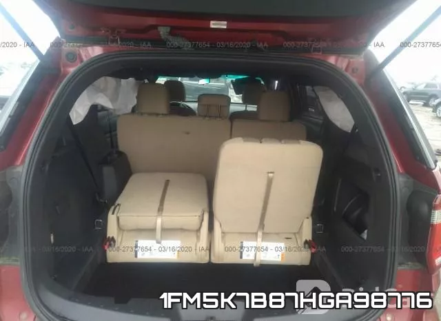 1FM5K7B87HGA98776 фото 9