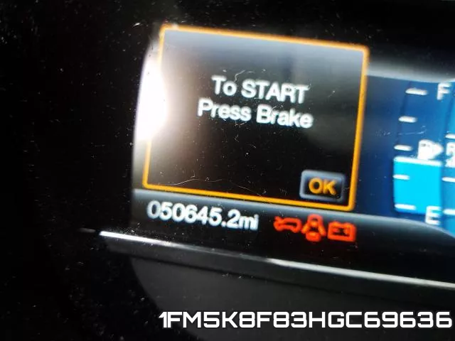 1FM5K8F83HGC69636 фото 9