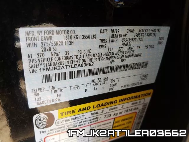 1FMJK2AT7LEA03662 фото 2