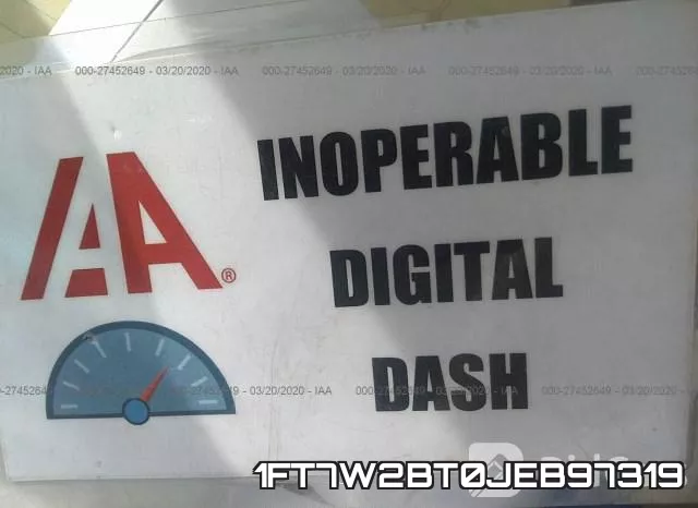 1FT7W2BT0JEB97319 фото 8