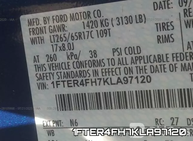 1FTER4FH7KLA97120 фото 10
