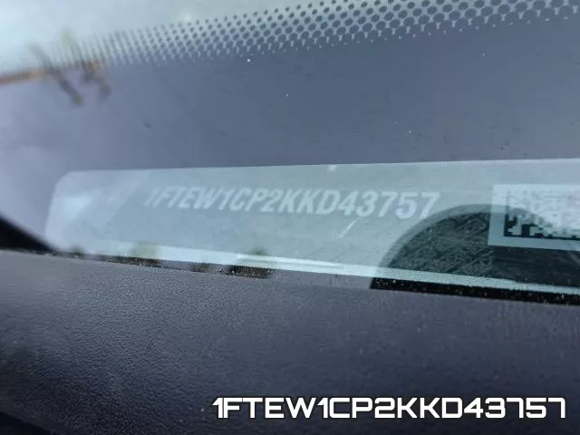 1FTEW1CP2KKD43757 фото 2