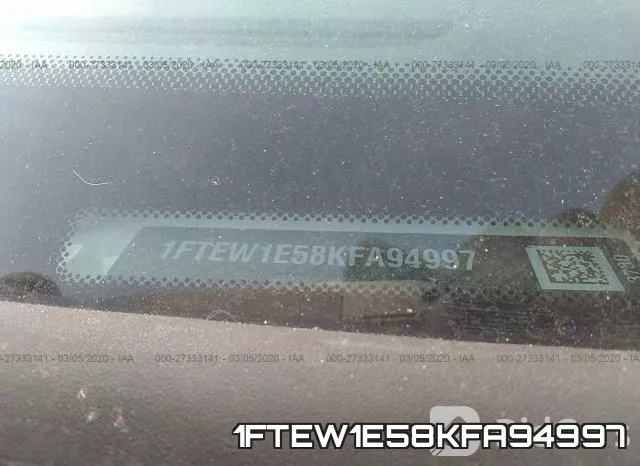 1FTEW1E58KFA94997 фото 10