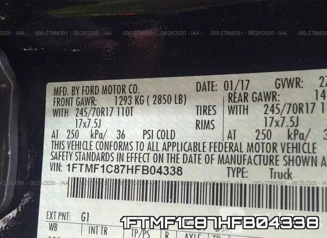 1FTMF1C87HFB04338 фото 10