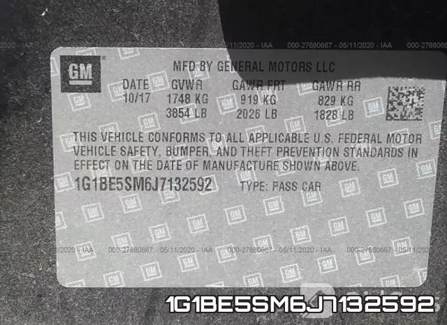 1G1BE5SM6J7132592 фото 10