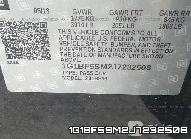 1G1BF5SM2J7232508 фото 10