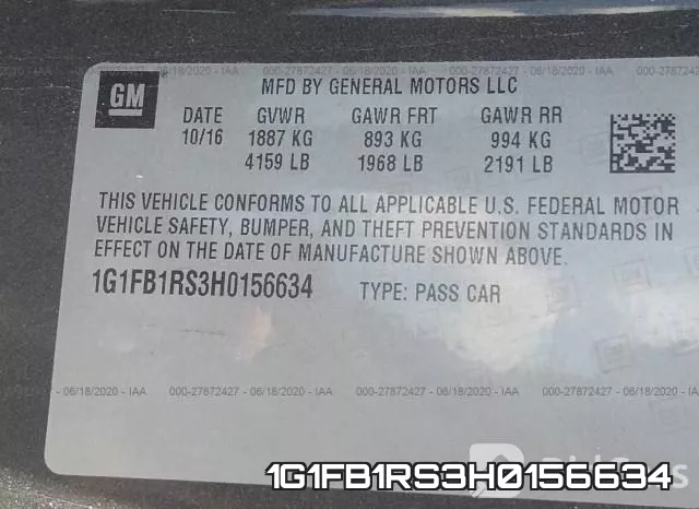 1G1FB1RS3H0156634 фото 10