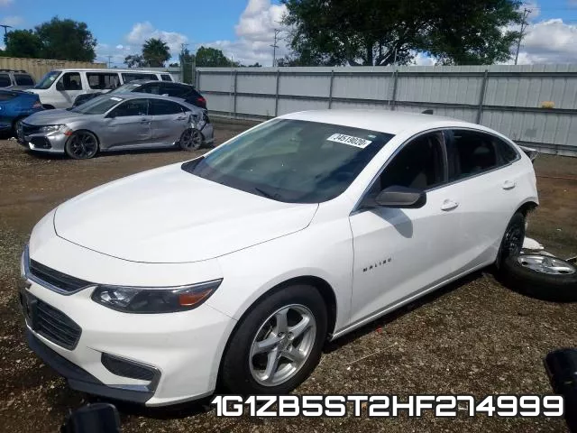 1G1ZB5ST2HF274999 фото 3