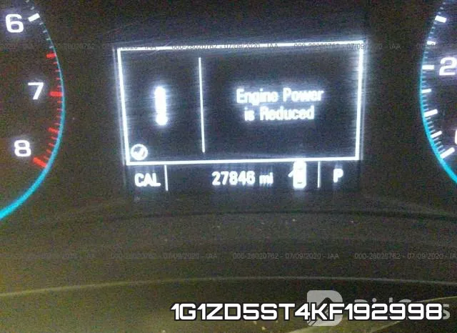 1G1ZD5ST4KF192998 фото 8