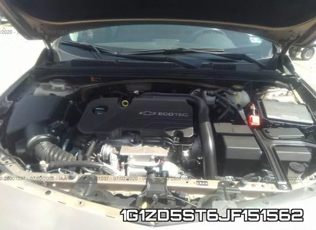 1G1ZD5ST6JF151562 фото 2