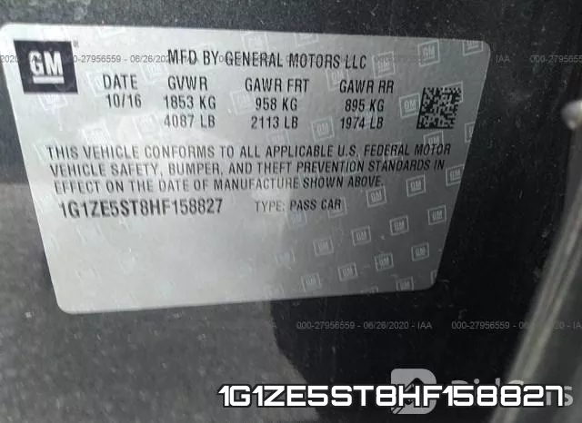 1G1ZE5ST8HF158827 фото 10