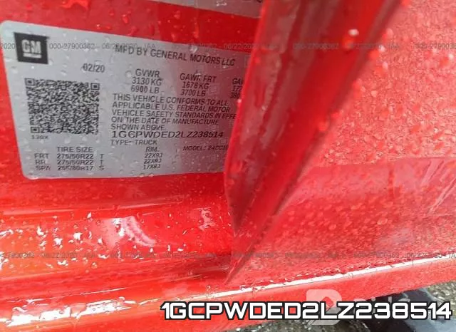 1GCPWDED2LZ238514 фото 10