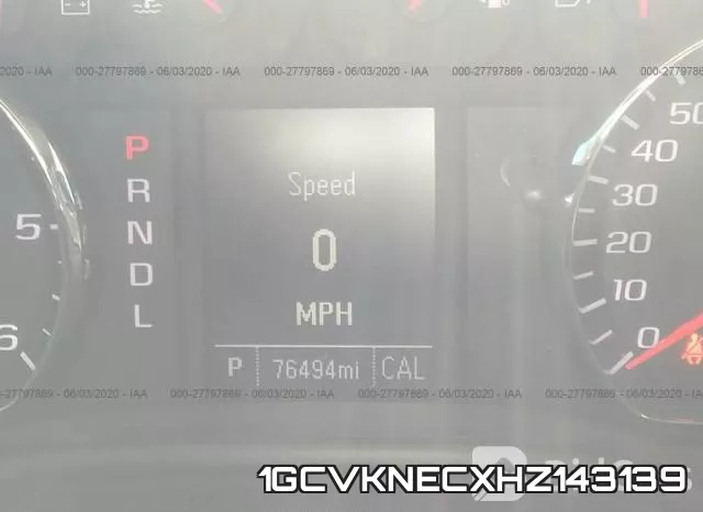 1GCVKNECXHZ143139 фото 8