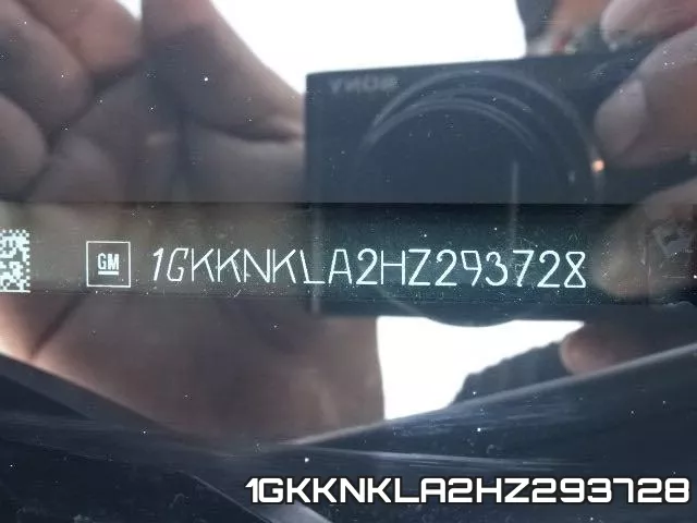 1GKKNKLA2HZ293728 фото 2