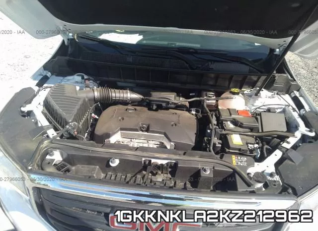 1GKKNKLA2KZ212962 фото 2