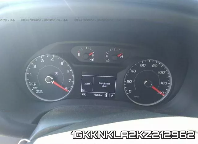 1GKKNKLA2KZ212962 фото 8