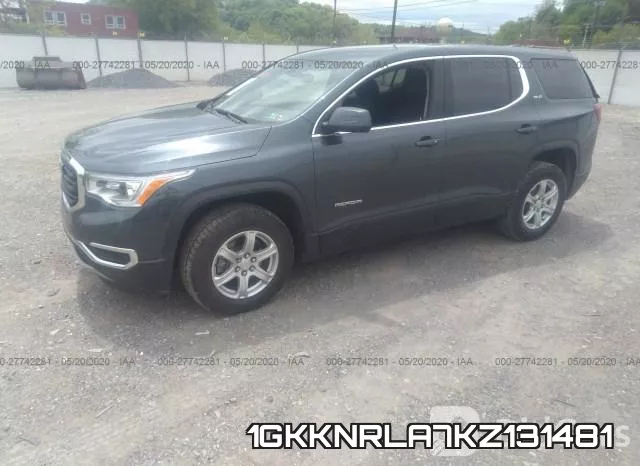 1GKKNRLA7KZ131481 фото 3