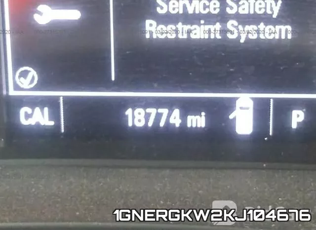 1GNERGKW2KJ104676 фото 8