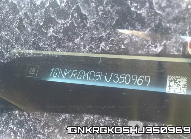 1GNKRGKD5HJ350969 фото 10