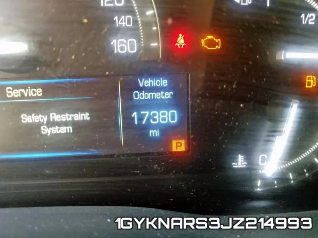 1GYKNARS3JZ214993 фото 9