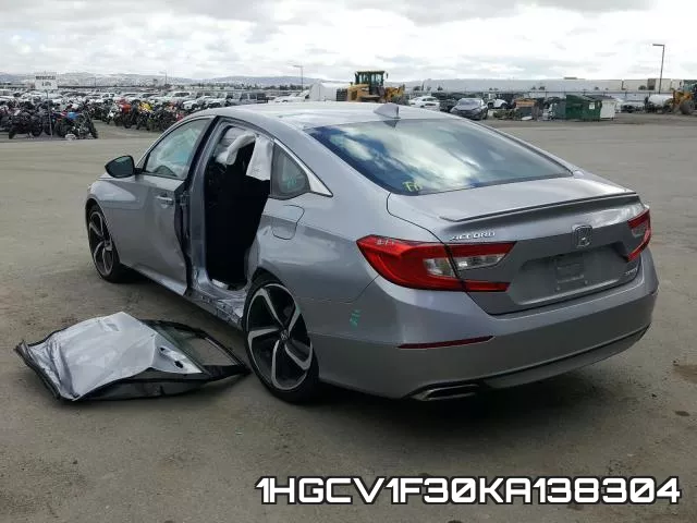 1HGCV1F30KA138304 фото 4