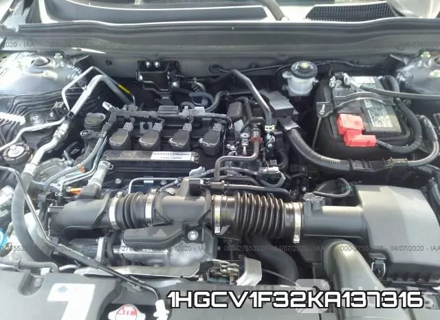 1HGCV1F32KA137316 фото 2