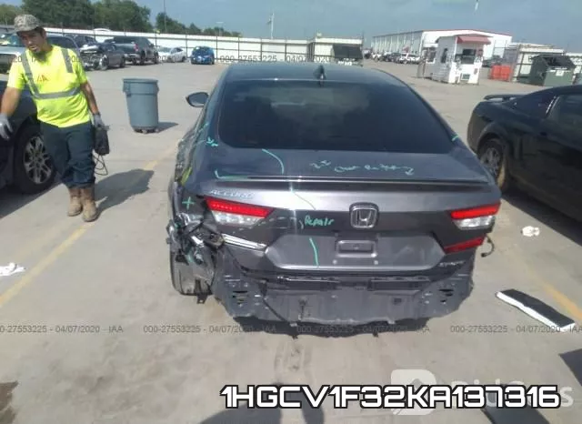 1HGCV1F32KA137316 фото 7