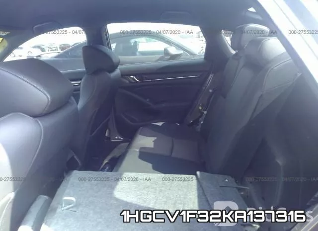 1HGCV1F32KA137316 фото 9
