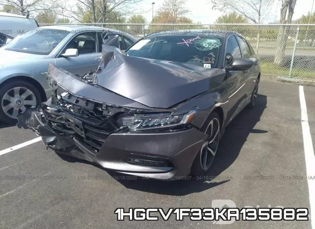 1HGCV1F33KA135882 фото 3