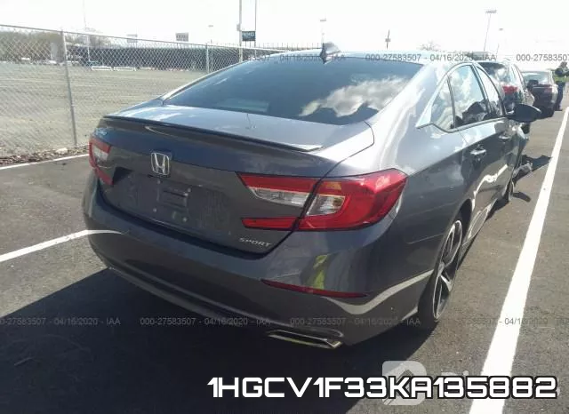 1HGCV1F33KA135882 фото 5