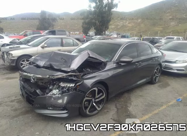 1HGCV2F30KA026575 фото 3