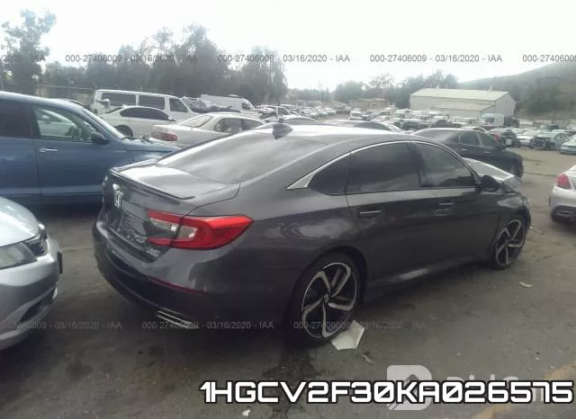 1HGCV2F30KA026575 фото 5