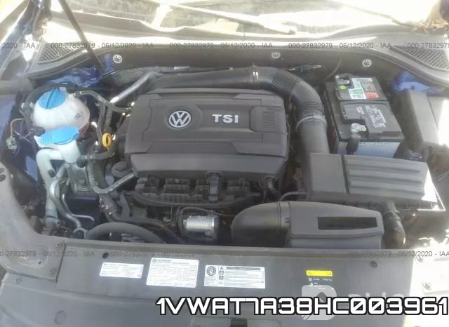 1VWAT7A38HC003961 фото 2
