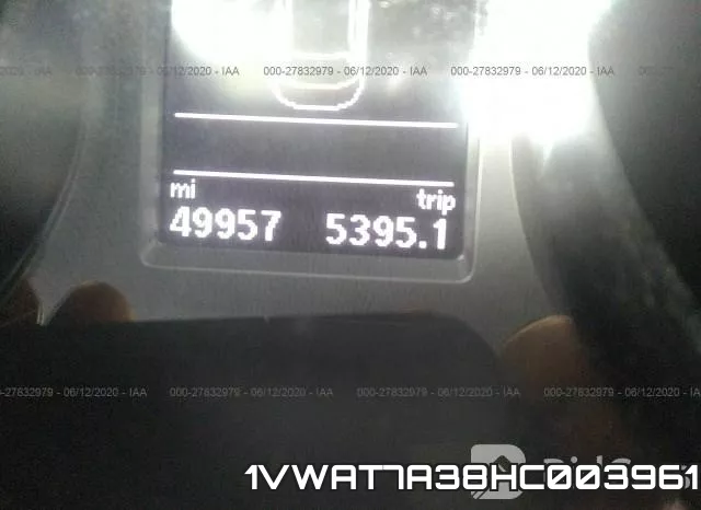 1VWAT7A38HC003961 фото 8