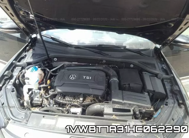 1VWBT7A31HC062290 фото 2