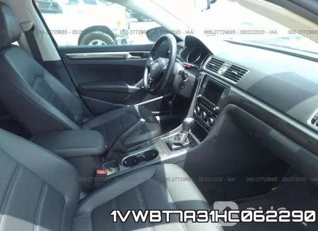1VWBT7A31HC062290 фото 6